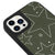 iPhone 12 Pro Stars in the Sky Telefon Kılıfı - Deri - Haki