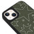 iPhone 13 Stars in the Sky Telefon Kılıfı - Deri - Haki