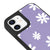 iPhone 11 Daisies Garden Telefon Kılıfı - Deri - Lila