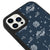 iPhone 14 Pro Pisces Telefon Kılıfı - Deri - Gece Grisi