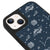 iPhone 15 Plus Pisces Telefon Kılıfı - Deri - Gece Grisi