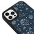 iPhone 14 Pro Gemini Zodyak Telefon Kılıfı - Deri - Gece Grisi
