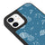 iPhone 11 Aquarius Telefon Kılıfı - Deri - Mavi