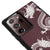 Samsung Note 20 Twin Dragon Telefon Kılıfı - Deri - Mor