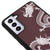 Samsung S21 Twin Dragon Telefon Kılıfı - Deri - Mor