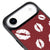 iPhone Air Lips Telefon Kılıfı - Deri - Bordo