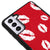 Samsung S21 Lips Telefon Kılıfı - Deri - Kırmızı