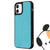 iPhone 11 With Paw Telefon Kılıfı - Deri - Turkuaz