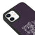 iPhone 12 Leopard Beauty Telefon Kılıfı - Deri - Mor