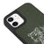 iPhone 12 Mini Leopard Beauty Telefon Kılıfı - Deri - Koyu Yeşil
