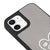 iPhone 11 Love is Here Telefon Kılıfı - Deri - Açık Gri