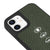 iPhone 12 Mini Eyes are Useless Telefon Kılıfı - Deri - Koyu Yeşil