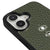 iPhone 16 Plus Eyes are Useless Telefon Kılıfı - Deri - Haki