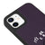 iPhone 11 Ok to Cry Telefon Kılıfı - Deri - Mor