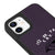 iPhone 12 Ok to Cry Telefon Kılıfı - Deri - Mor