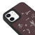 iPhone 12 Mini Doubt Love Telefon Kılıfı - Deri - Mor