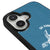 iPhone 17 Be Kind Mind Telefon Kılıfı - Deri - Mavi