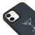 iPhone 12 Favourite Drink Telefon Kılıfı - Deri - Gri