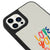 iPhone 12 Pro Love Your Damn Self Telefon Kılıfı - Deri - Beyaz