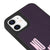 iPhone 11 No Emotions Club Telefon Kılıfı - Deri - Mor