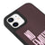 iPhone 12 Mini No Emotions Club Telefon Kılıfı - Deri - Mor