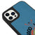 iPhone 16 Pro Only Good Vibes Telefon Kılıfı - Deri - Mavi