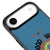 iPhone Air Only Good Vibes Telefon Kılıfı - Deri - Mavi