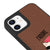 iPhone 11 Jadore Cat Telefon Kılıfı - Deri - Kahve