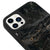 iPhone 15 Pro Max Black Mermer Telefon Kılıfı - Glossy - Popsoketsiz