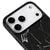 iPhone 18 Pro Max Black White Telefon Kılıfı - Glossy - Popsoketsiz
