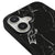 iPhone 16 Black White Telefon Kılıfı - Glossy - Popsoketsiz