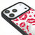iPhone 17 Pro Max Hearts Kiss Telefon Kılıfı - Ayna - Siyah