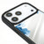 iPhone 17 Pro Blue White Clouds Telefon Kılıfı - Ayna - Siyah