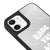 iPhone 12 Mini Babe Look Cool Telefon Kılıfı - Ayna - Siyah