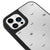 iPhone 15 Pro Blinking Telefon Kılıfı - Ayna - Siyah