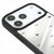 iPhone 17 Pro Blinking Telefon Kılıfı - Ayna - Siyah