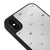 iPhone XS Blinking Telefon Kılıfı - Ayna - Siyah