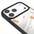 iPhone 17 Pro Max Ribbon Rabbits Telefon Kılıfı - Ayna - Siyah