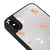 iPhone XS Ribbon Rabbits Telefon Kılıfı - Ayna - Siyah
