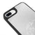 iPhone 7 Plus Hello Letter Telefon Kılıfı - Ayna - Siyah