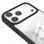 iPhone 17 Pro Pastel Leaf Telefon Kılıfı - Ayna - Siyah