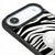 iPhone Air Zebre Smile Telefon Kılıfı - Ayna - Siyah