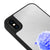 iPhone X Life is Short Telefon Kılıfı - Ayna - Siyah