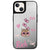 iPhone 13 Mini Rich Cat Telefon Kılıfı - Ayna - Siyah