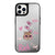 iPhone 13 Pro Rich Cat Telefon Kılıfı - Ayna - Siyah