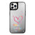 iPhone 13 Pro Happy Lovely Telefon Kılıfı - Ayna - Siyah