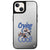 iPhone 13 Mini Crying Is Cool Telefon Kılıfı - Ayna - Siyah
