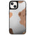 iPhone 13 Mini Brown Bear Teddy Telefon Kılıfı - Ayna - Siyah
