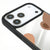iPhone 17 Pro Max Brown Bear Teddy Telefon Kılıfı - Ayna - Siyah