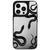 iPhone 14 Pro Max Dark Snake Telefon Kılıfı - Ayna - Siyah